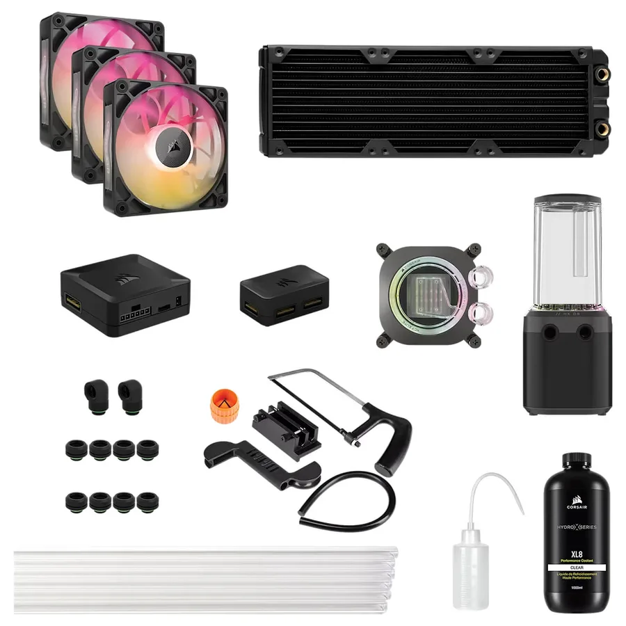 Corsair Hydro X iCUE Link XH505i RX 360 RGB Cooling Kit чёрный