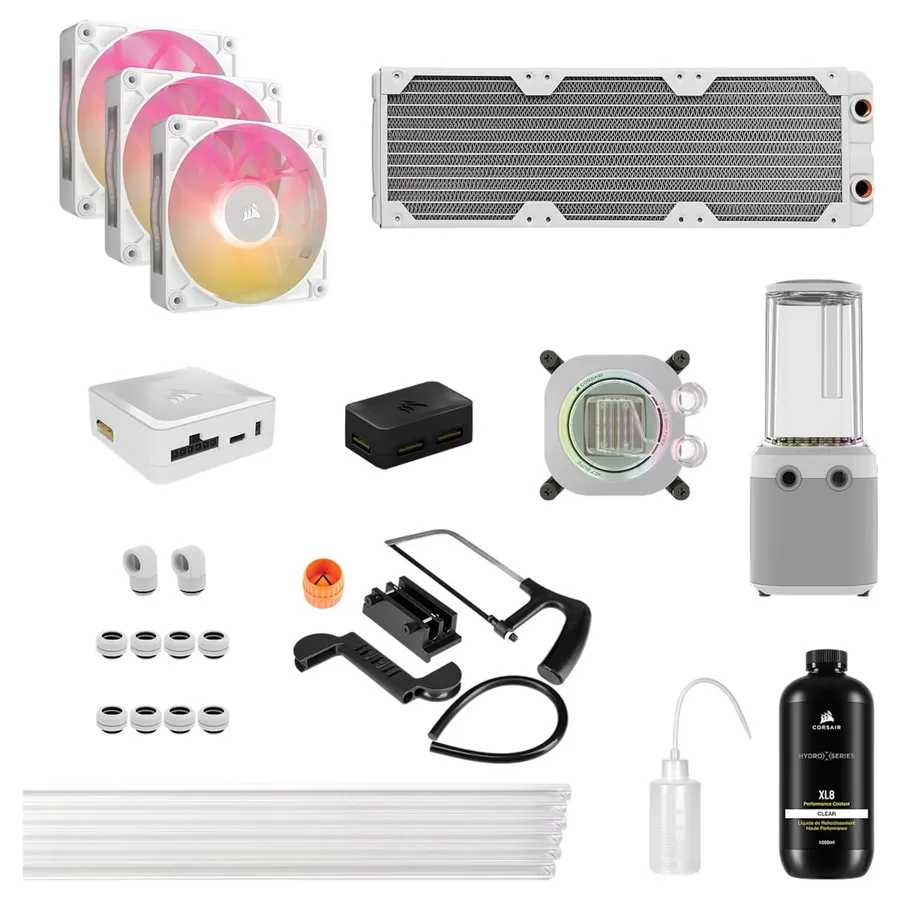 Corsair Hydro X iCUE Link XH505i RX 360 RGB Cooling Kit white