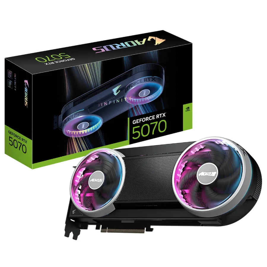 Gigabyte RTX 5070 AORUS INFINITY 12GB