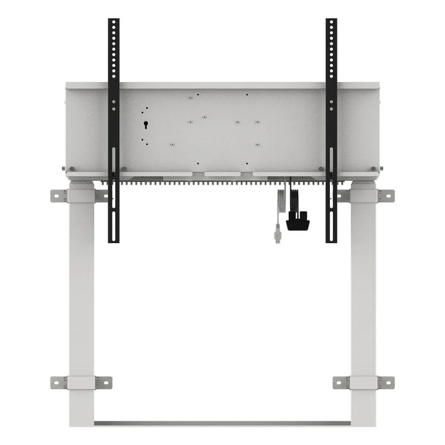 IIYAMA Double Column up to 98 Electric Lift לבן