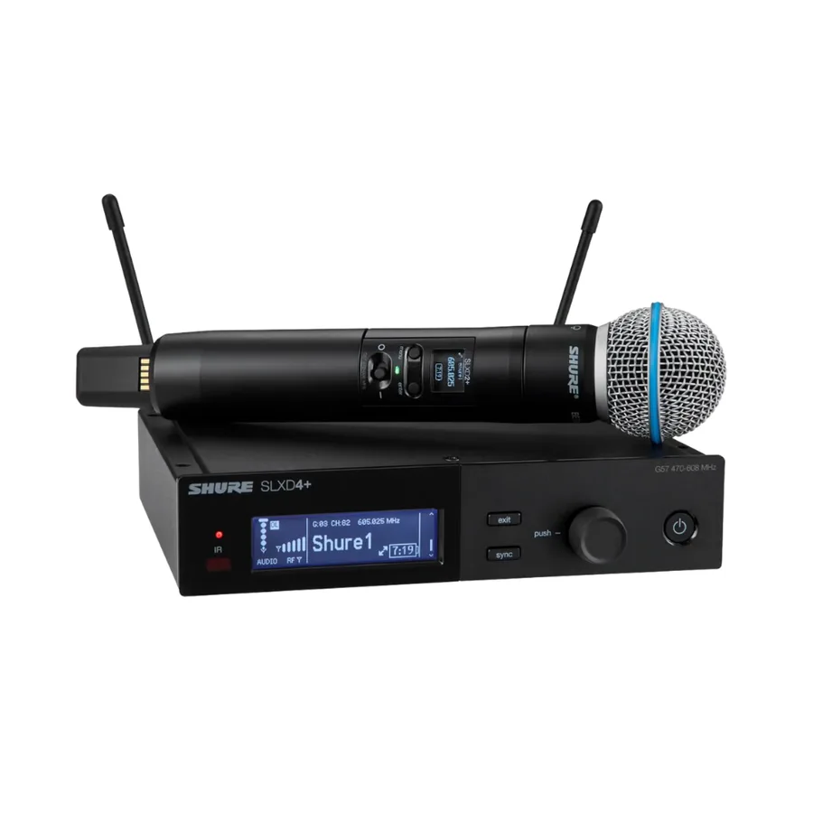 Shure SLXD24+/B58 Wireless Microphone System