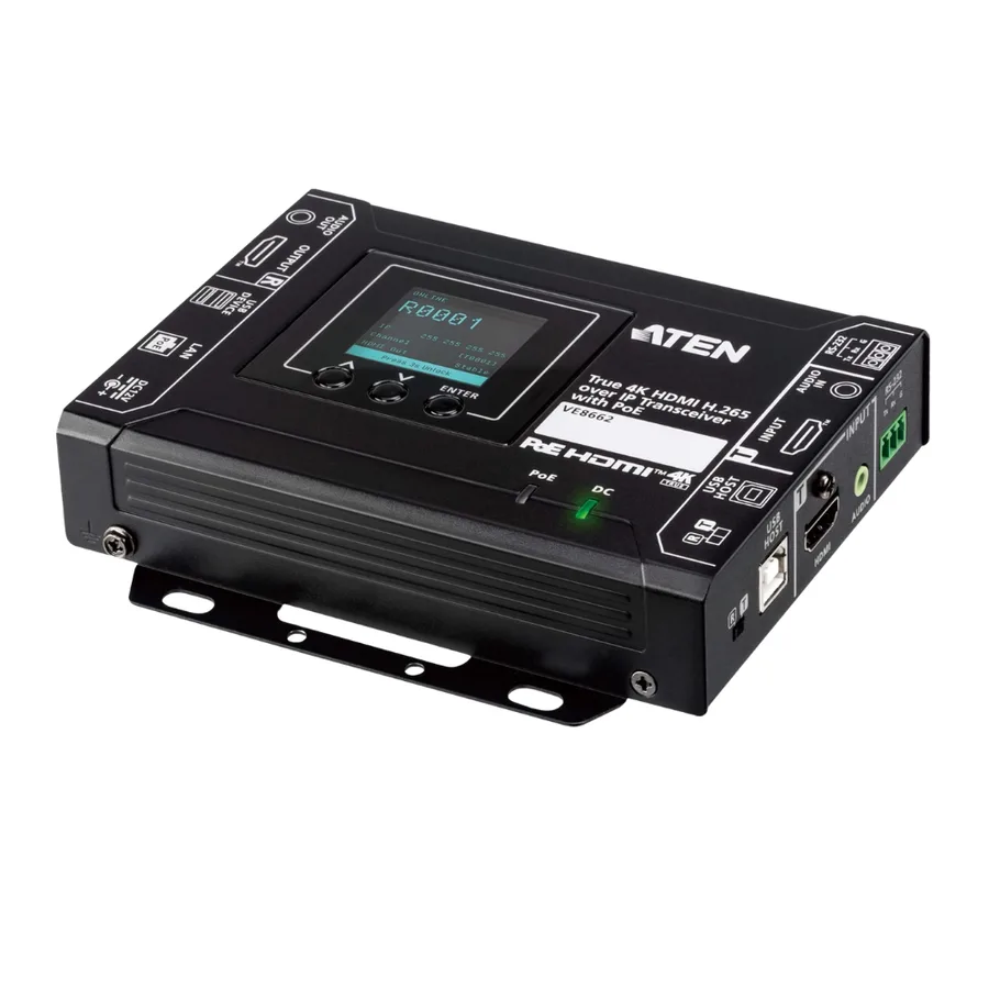 ATEN VE8662 4K HDMI over IP Transceiver
