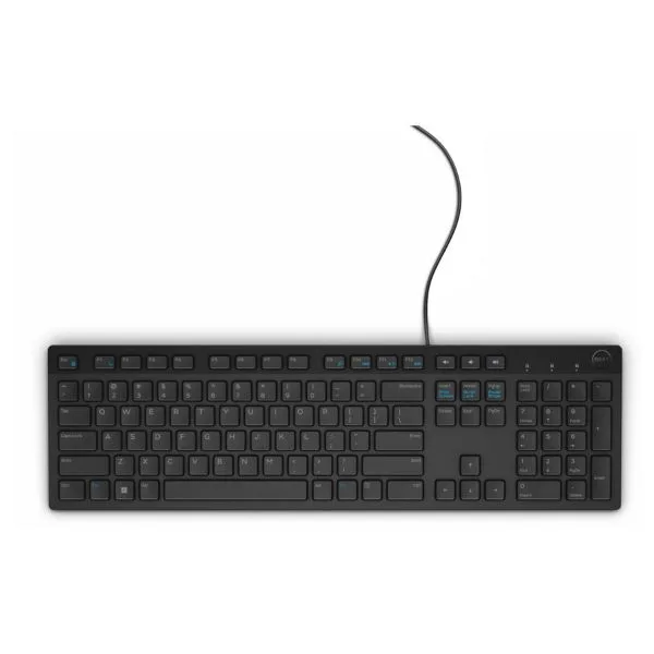 Dell Multimedia Keyboard KB216 Hebrew black