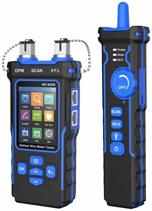 בודק כבלי רשת Luggar Optical Power Meter and Wire Tracker Tester