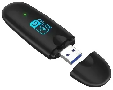 כרטיס רשת USB EZCool 1800Mbps WiFi Dual Band USB Adapter