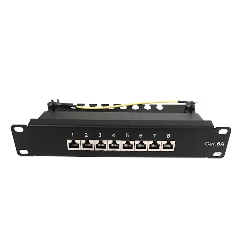 Патч-панель Luggar Patch Panel CAT6A STP 8 Ports