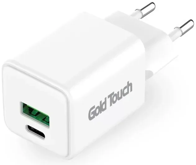 מטען Gold Touch USB Wall Charger Dual Port PD 30W