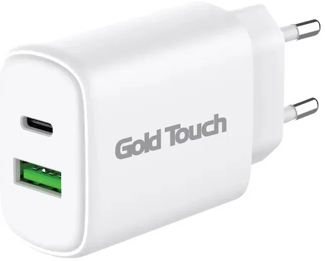 מטען Gold Touch USB Wall Charger Dual Port PD 20W