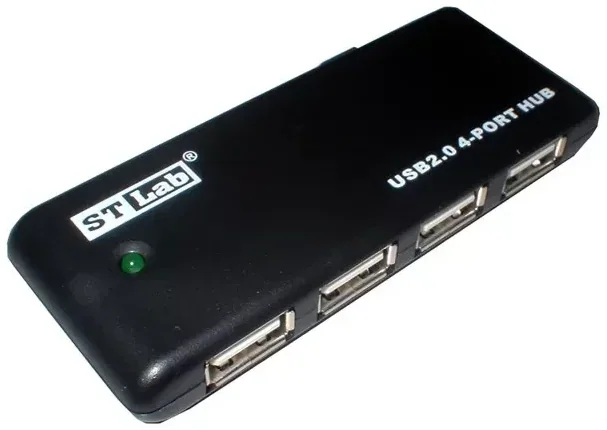 מפצל USB St-Lab 4 Ports USB2.0 Pocket HUB