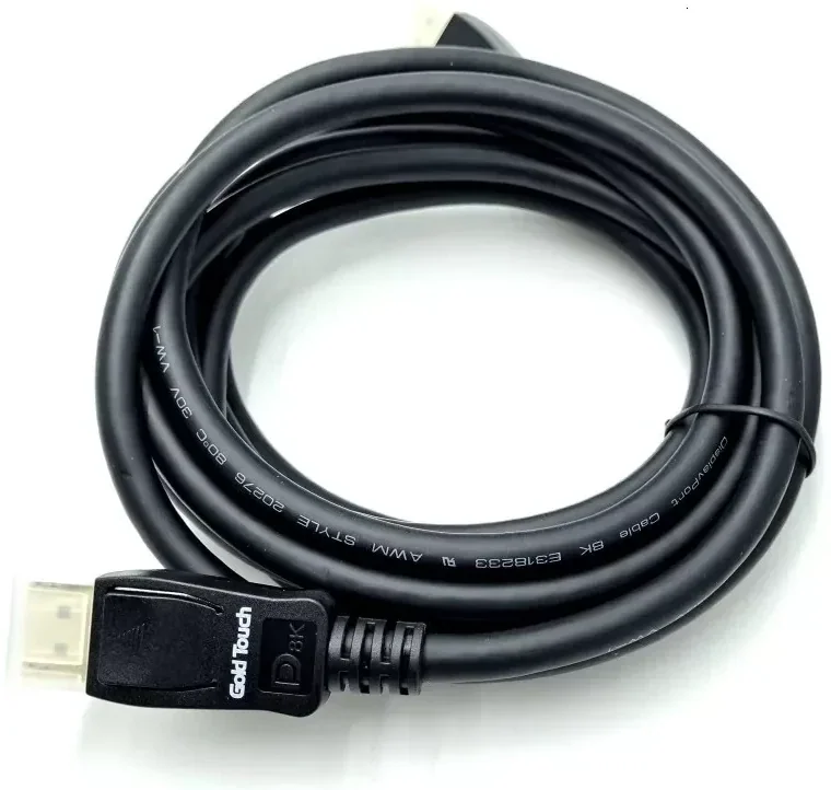 Gold Touch DisplayPort 8K Cable 2m