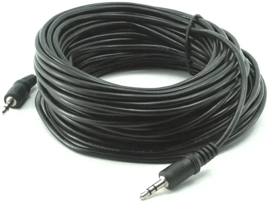 Gold Touch 3.5mm Male to Male Audio Cable 20m