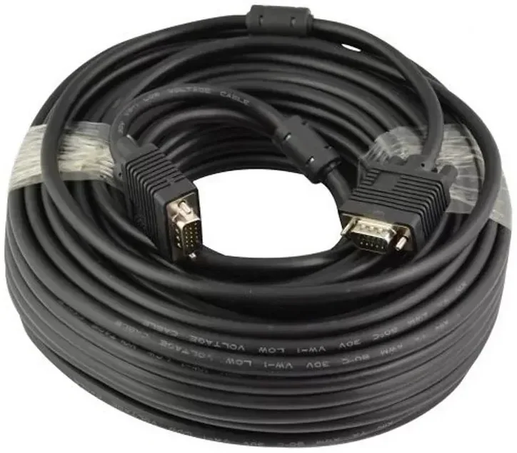 כבל Gold Touch VGA 15-Pin Male to Male Cable 30m