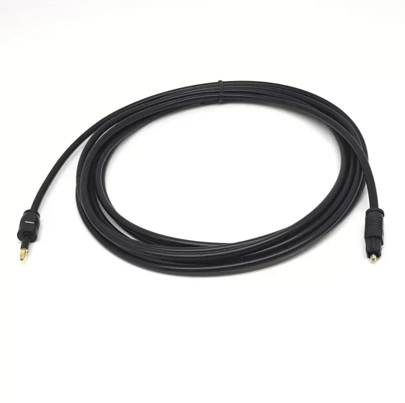 Gold Touch Toslink to Mini Toslink Digital Optical Audio Cable 2m