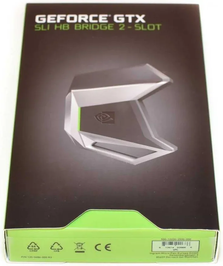 NVIDIA GeForce GTX SLI HB Bridge 2-Slot