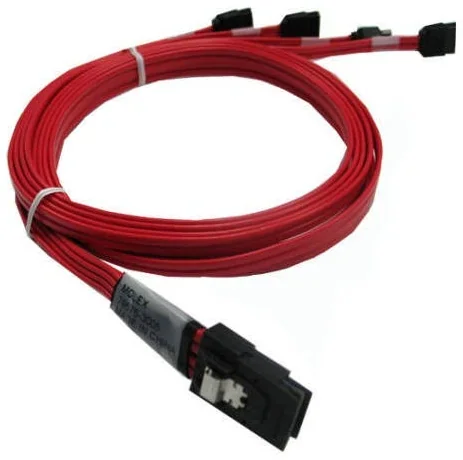 Кабель SFF-8087 to 4x SATA 0.5M CBL-SFF8087OCF-05M