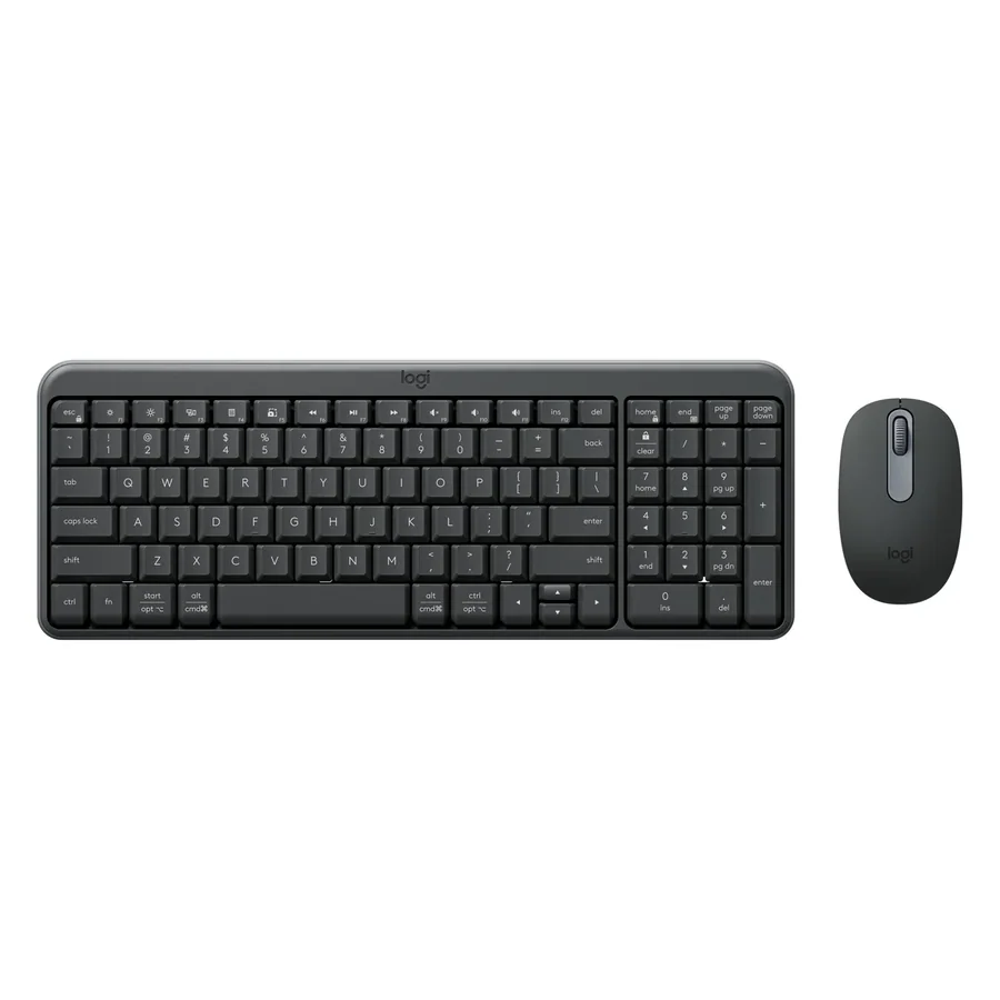 Беспроводной комплект клавиатура и мышь Logitech MK250 Compact Bluetooth Wireless Combo графит