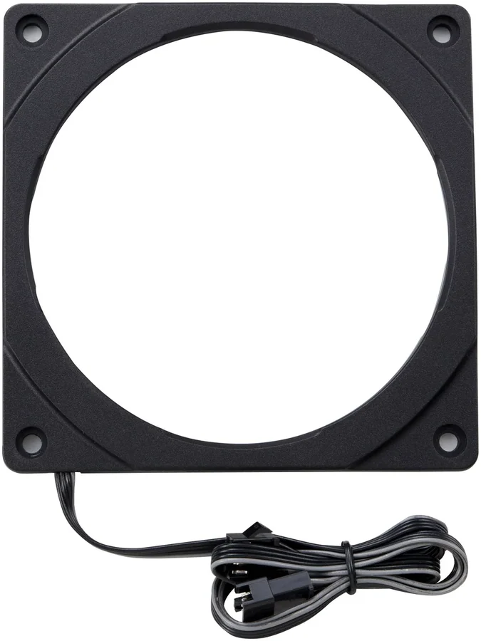 מסגרת RGB למאוורר Phanteks Halos 120mm RGB Frame שחור