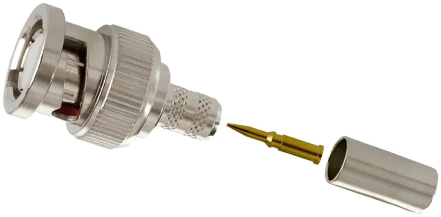 מחבר BNC Provision PR-C13 RG59 בלחיצה 50 יח'