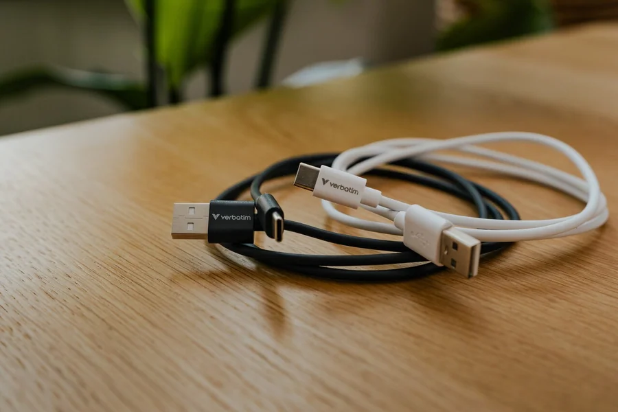 Verbatim Essentials Sync & Charge USB-A to USB-C Cable 1m 2-Pack