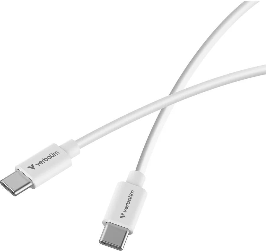 Verbatim Essentials Sync & Charge USB-C to USB-C 100W 3m Cable
