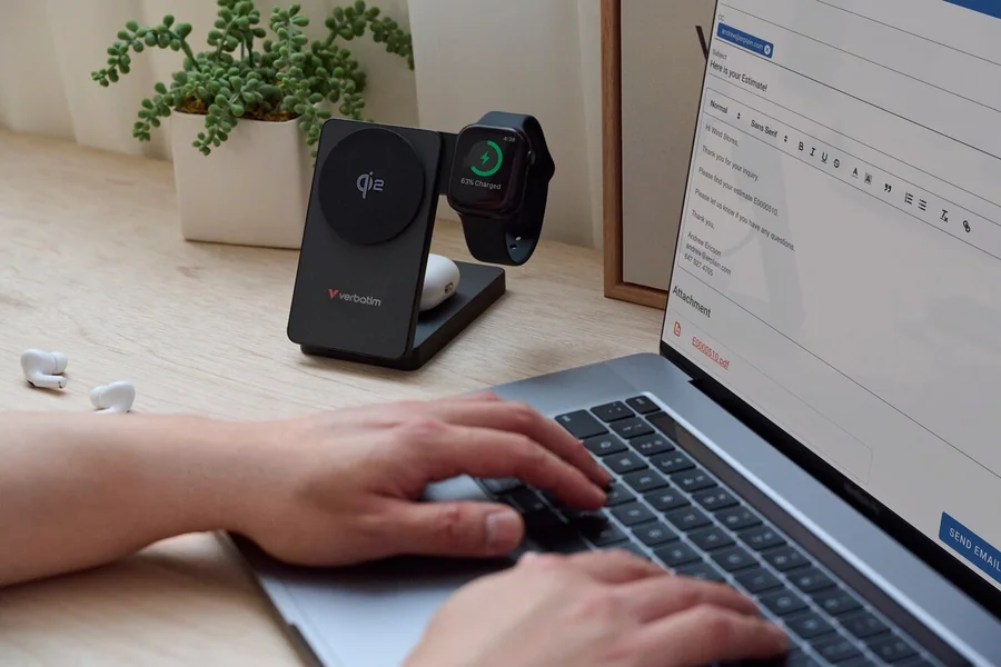Повербанк Verbatim Charge 'n' Go Qi2 5000 мАч