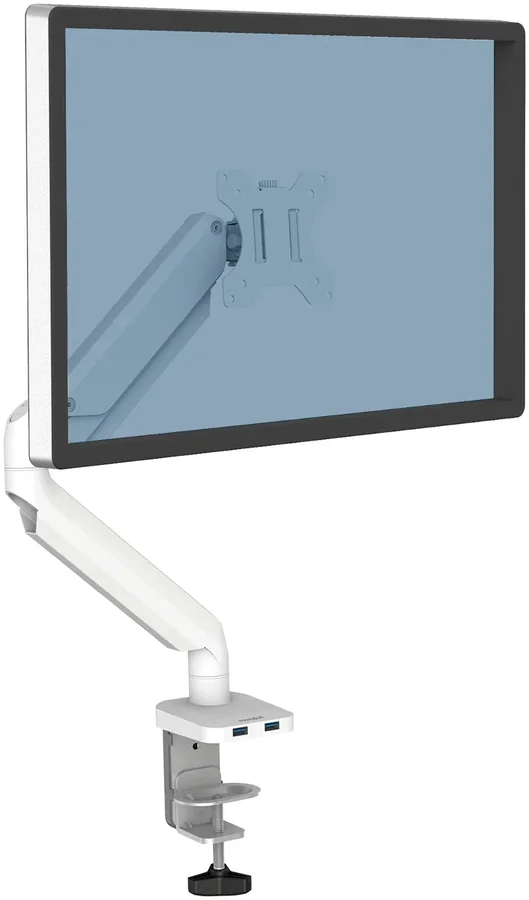 Кронштейн для монитора Fellowes Platinum Series Single, белый