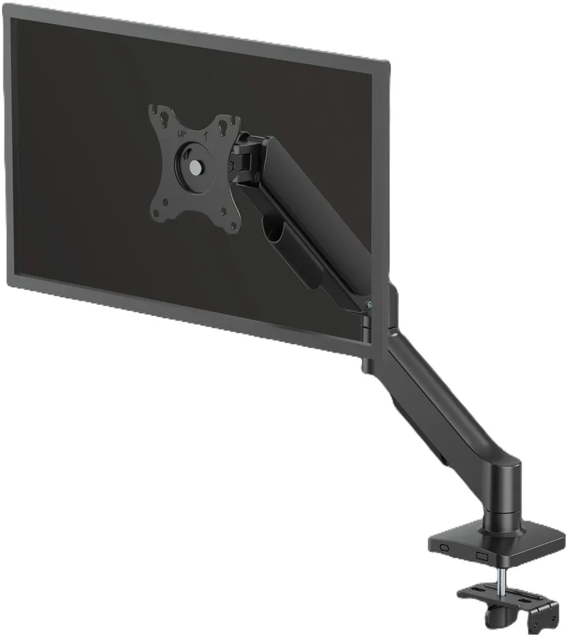 Fellowes Everyday Plus Black Single Monitor Arm