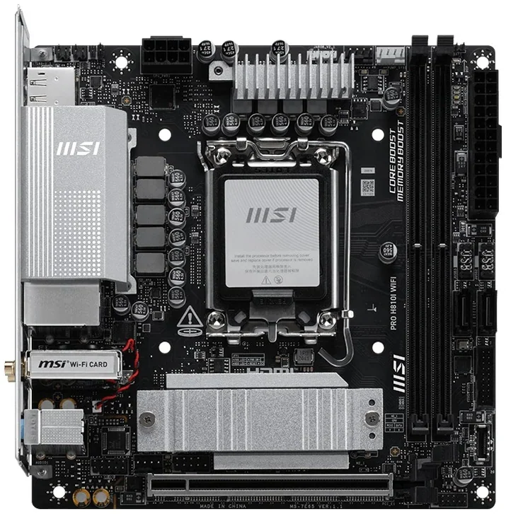 Материнская плата MSI PRO H810I WIFI