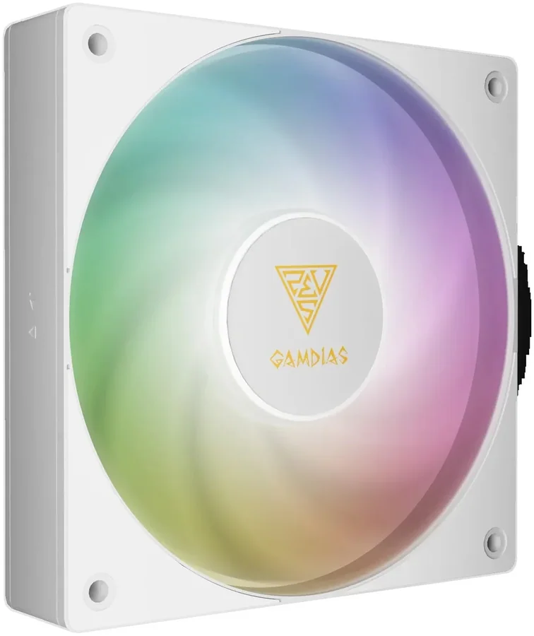 Gamdias NOTUS M1-1201 ARGB White Case Fan