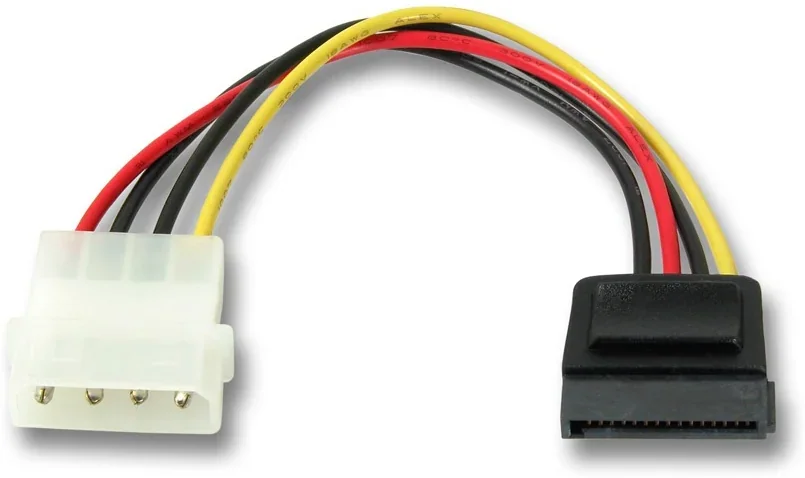 GENERIC Molex to SATA 15cm Power Adapter Cable