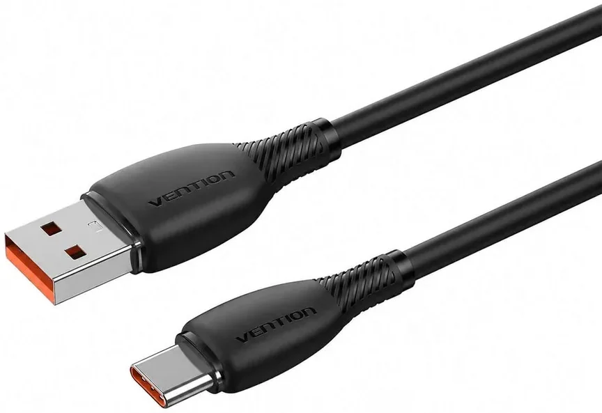 כבל Vention USB-A to USB-C 6A Flexible PVC 2M