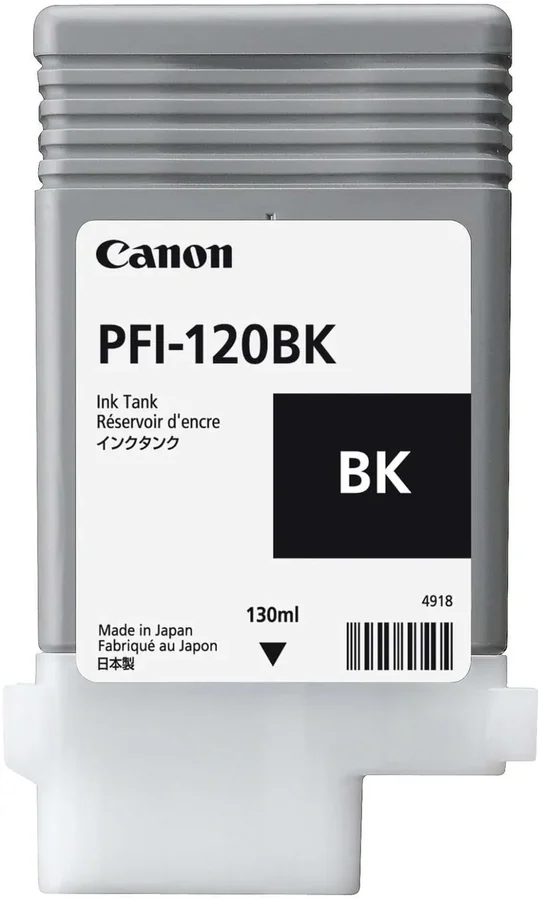 Оригинальный картридж Canon PFI-120BK 130ml (черный)