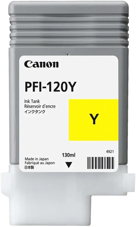 Original Ink Tank Canon PFI-120Y 130ml
