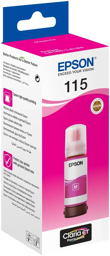 EPSON 115 EcoTank Magenta 70ml Original Ink Bottle