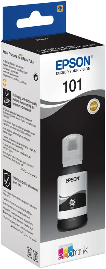 Original Ink Bottle EPSON 101 EcoTank Black 127ml