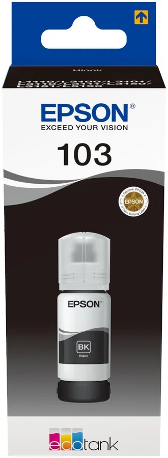 Original Ink Bottle EPSON 103 EcoTank Black 65ml