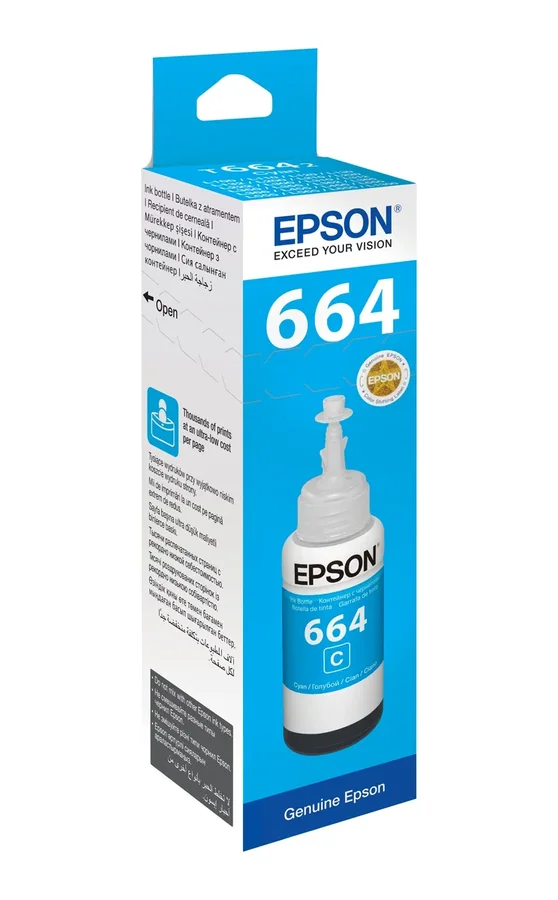 Original Ink Bottle EPSON T6642 Cyan 70ml