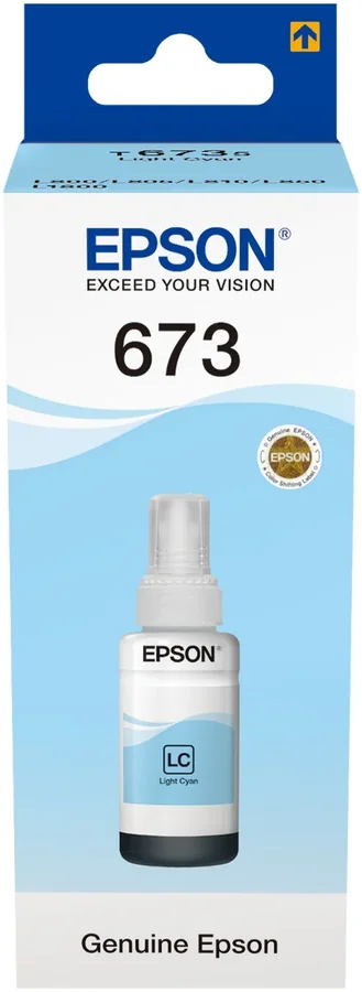 Original Ink Bottle EPSON T6735 Light Cyan 70ml