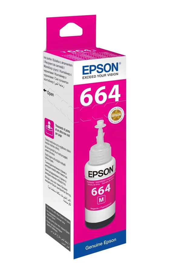 Original Ink Bottle EPSON T6643 Magenta 70ml