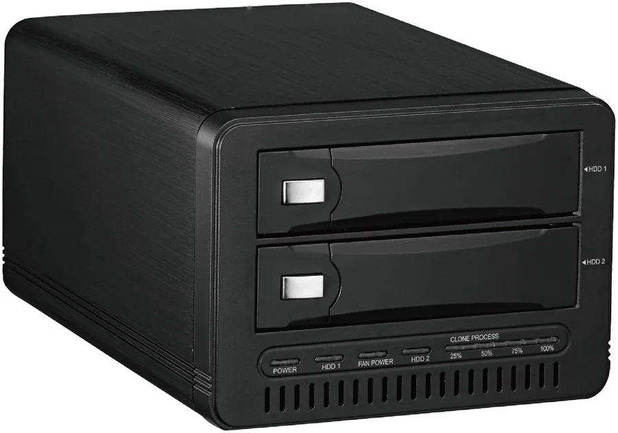 מארז חיצוני ומשכפל לשני דיסקים AGESTAR 3U2B3A1