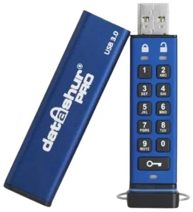 Зашифрованная флешка iStorage datAshur PRO 256GB