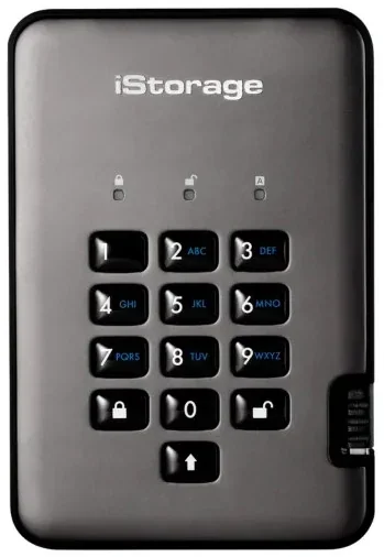 Внешний зашифрованный жесткий диск iStorage diskAshur PRO2 1TB