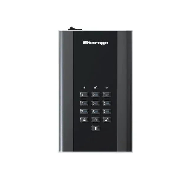 דיסק קשיח חיצוני מוצפן iStorage diskAshur DT2 14TB FIPS Level 3