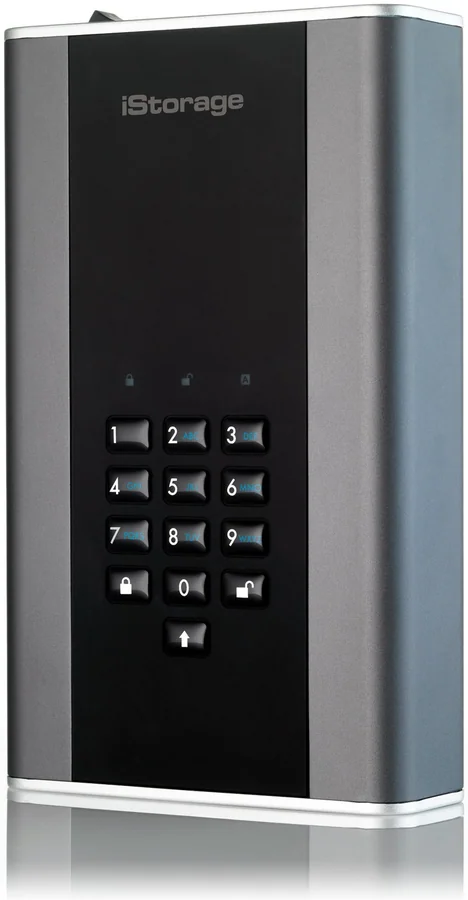 Внешний зашифрованный жесткий диск iStorage diskAshur DT2 24TB