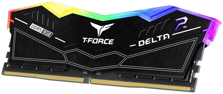 TeamGroup T-Force Delta RGB 16GB DDR5 5600MHz CL40 Black Desktop Memory