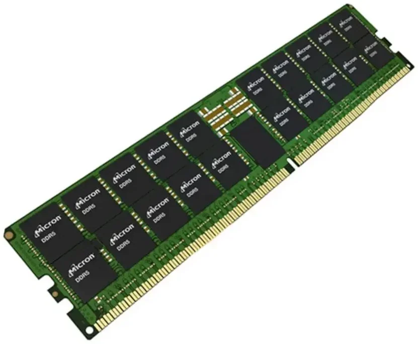 Micron 64GB DDR5-6400 RDIMM 2Rx4 CL52 Server Memory