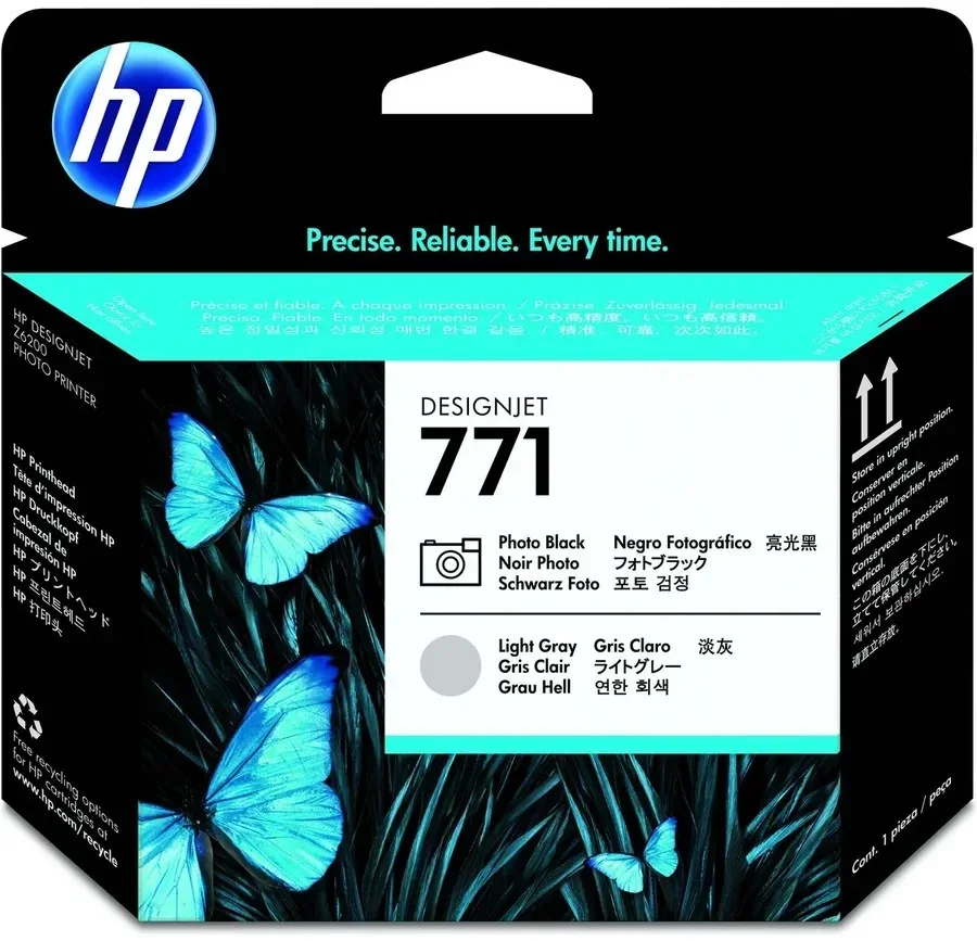 ראש הדפסה HP 771 Photo Black/Light Gray