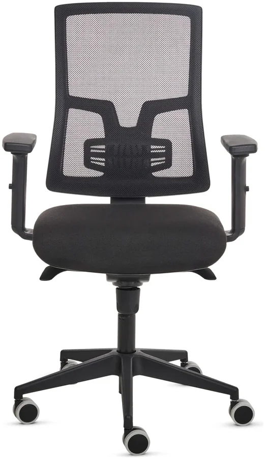 כיסא משרדי ארגונומי Fellowes Eleganza שחור
