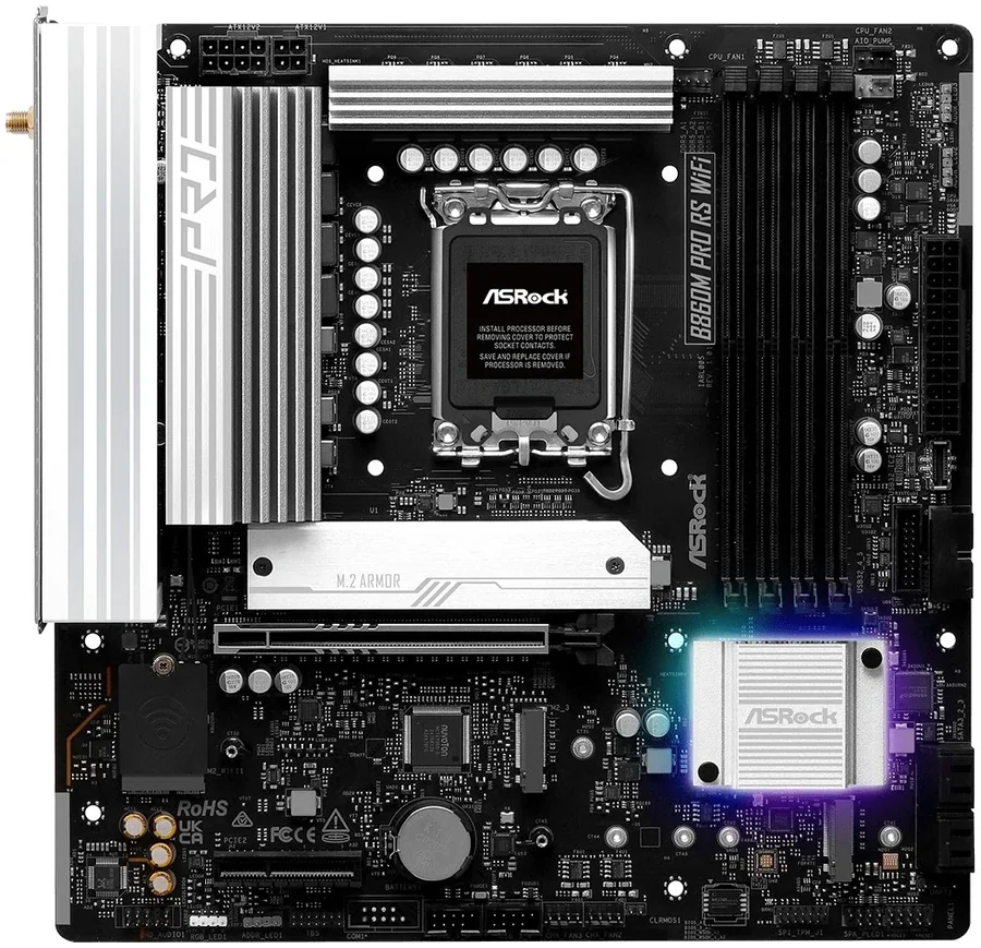 ASRock B860M Pro RS WiFi Motherboard