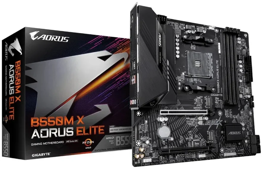 Материнская плата Gigabyte B550M X AORUS ELITE